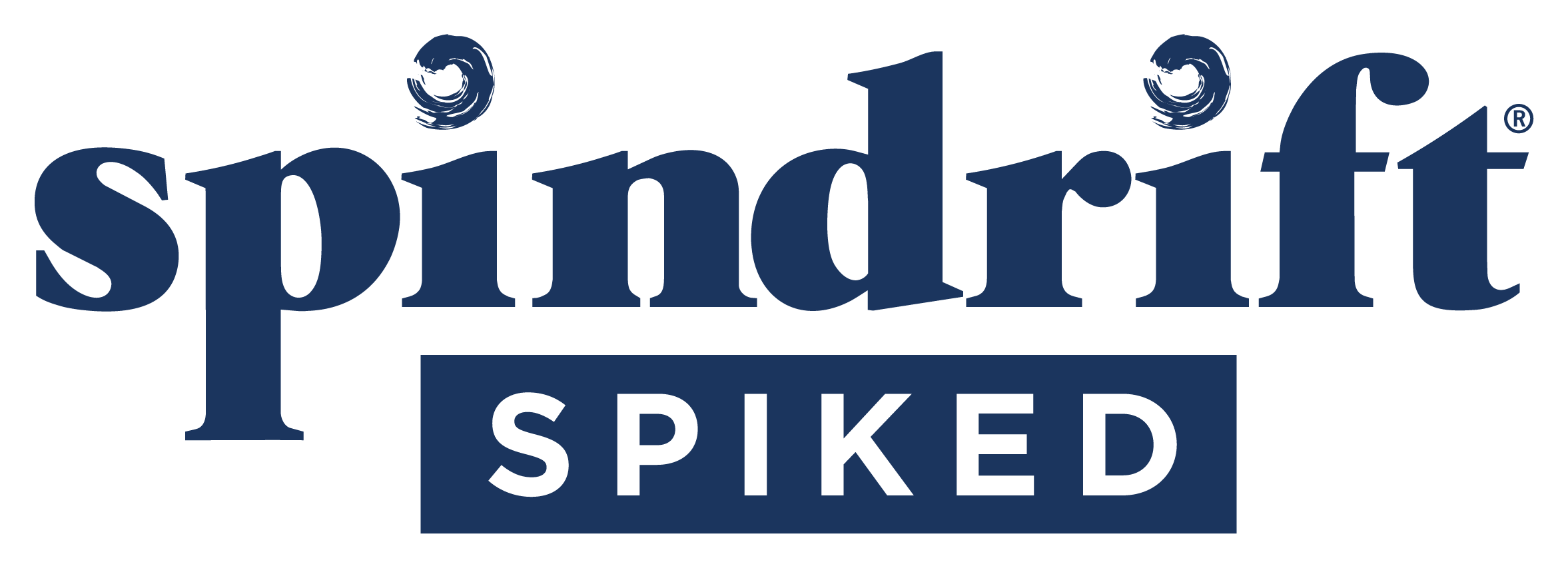 Spindrift Spiked - Logo Lock_Navy-01